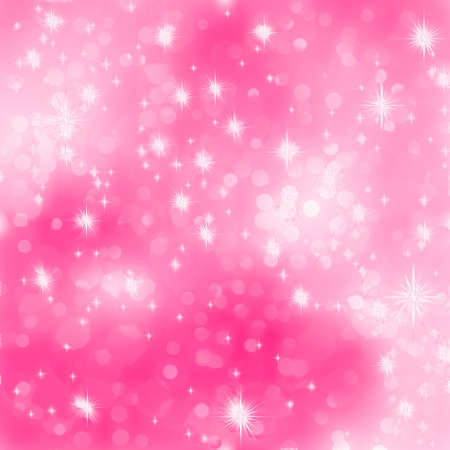 Pink abstract romantic background with stars  EPS 8 vector file includedのイラスト素材