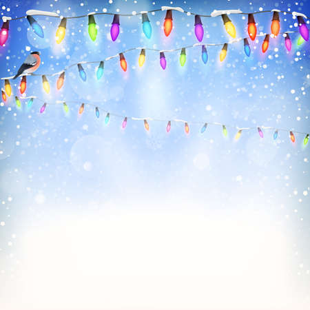 Blue Christmas background. EPS 10 vector file includedのイラスト素材