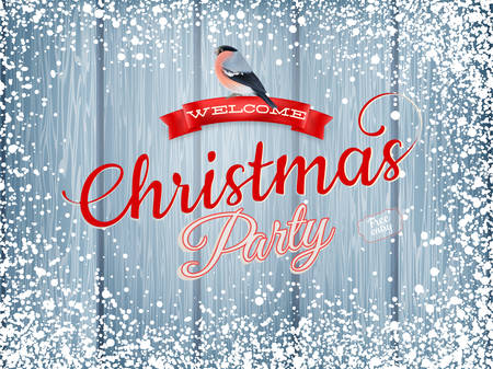 Winter holidays decoration with bullfinch. EPS 10 vector file includedのイラスト素材