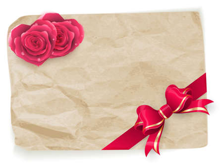 Valentine vintage card. EPS 10 vector file includedのイラスト素材