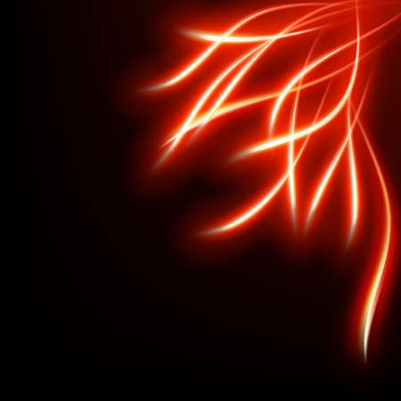 Abstract red background with crossing lines.のイラスト素材