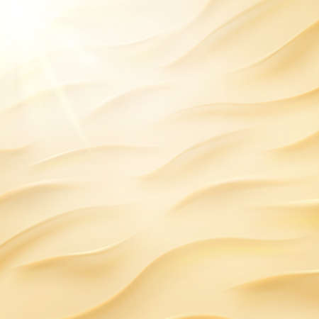 Summer Desert, Beach, Sand background template. EPS 10 vector file includedのイラスト素材