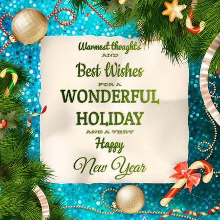 Abstract Christmas background. Holiday abstract background. のイラスト素材