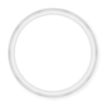 Frame for painting or picture on white background.  vector file includedのイラスト素材