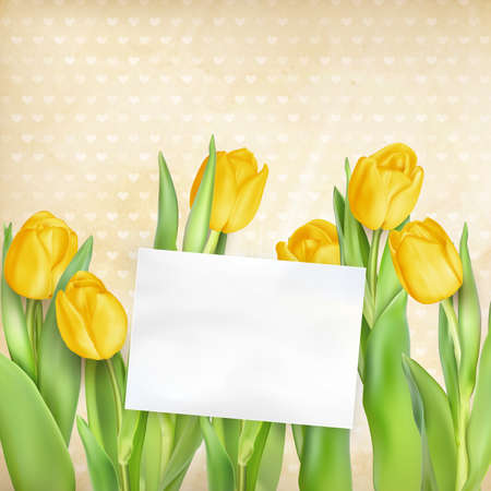 Happy mother's day, text on card.のイラスト素材