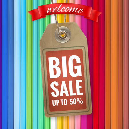 Back to School sale background.のイラスト素材