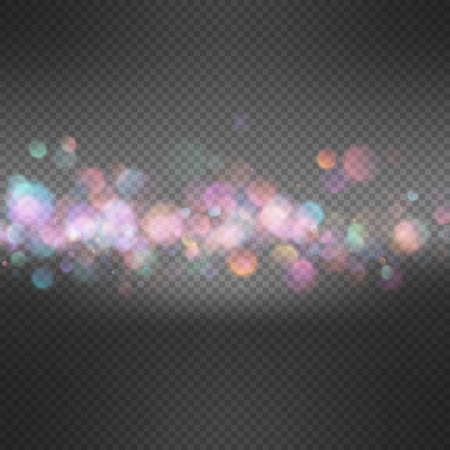 Abstract bokeh background. Festive defocused lights. EPS 10 vector file includedのイラスト素材