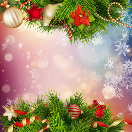 Blue Christmas Background. EPS 10 vector file includedのイラスト素材