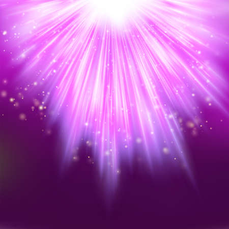 Abstract magic light background. Easy to use. Pink explosion.のイラスト素材