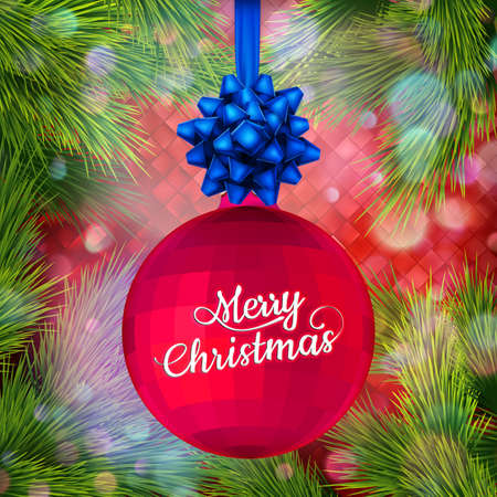 Holiday Merry Christmas party layout poster template. Christmas Design for your holiday invitation.のイラスト素材