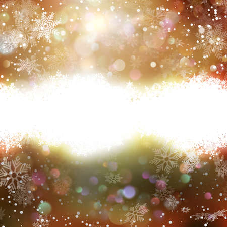 Christmas background with white snowflakes and place for your text.のイラスト素材