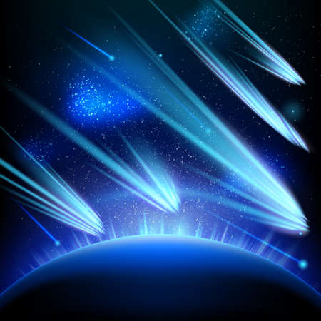 Space sky star background. EPS 10のイラスト素材