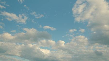 Beautiful Footage of a Scenic Cloudy Sky Perfect for Nature Lovers and Enthusiasts alike