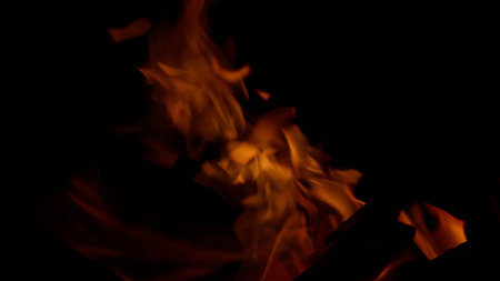 Captivating Flames A Collection of Dynamic and Evocative Fire Imagery for Art Loversの写真素材