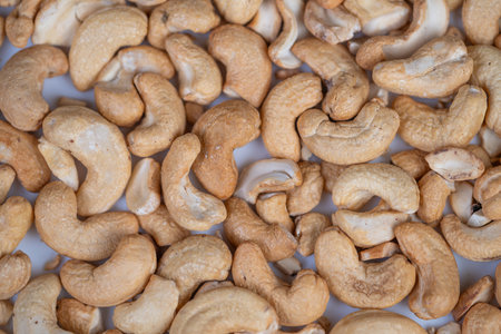 Roasted cashew pieces provide flavorful crunch to dishes and salads accurately. Grilled cashew nuts...