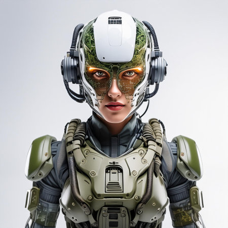 hands forming a heart shape with yellow stars on the blue sky backgroundの素材