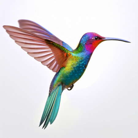 Ruby-throated Hummingbird (Archilochus colubris)の素材