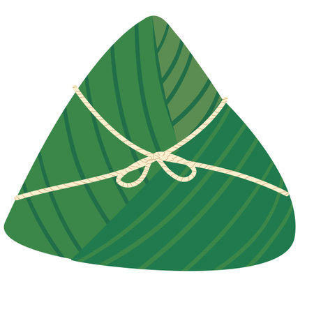 Filling of rice dumplings Duanwu Cuisine and Chinese traditional Food Ingredients Dragon Boat Festival Illustrationのイラスト素材