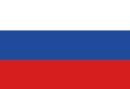Russian flag illustrator country flagsのイラスト素材