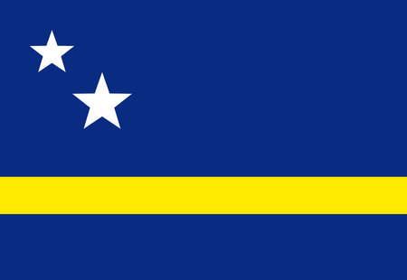 Curacao flag illustrator country flags symbol nationのイラスト素材