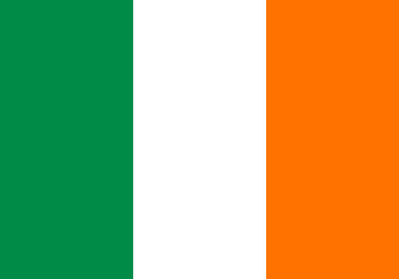 ireland flag illustrator country flags symbolのイラスト素材