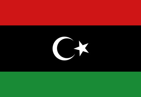 Libya flag illustrator country flags symbol nationのイラスト素材