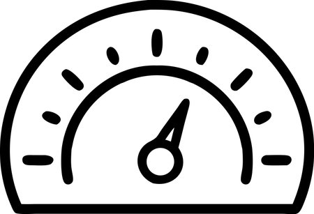 Interface Flat Style Dashboard Icon designのイラスト素材