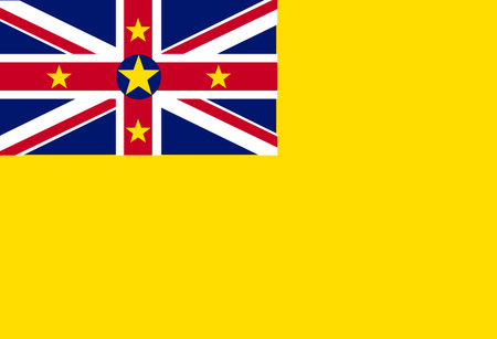 Niue flag illustrator country flags symbol nationのイラスト素材