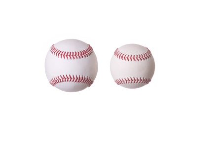 Regulation and Training Baseballsの写真素材