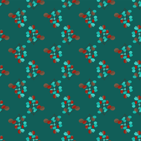 Brightl modern background with jungle leaves. Exotic pattern with palm leaves. Vector illustrationのイラスト素材