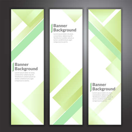Set of vertical abstract colorful banner stand background with copy spaceのイラスト素材