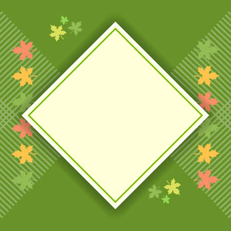 Happy thanksgiving day celebration background and border templateのイラスト素材