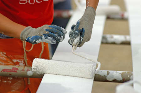  Female Painter                              の写真素材