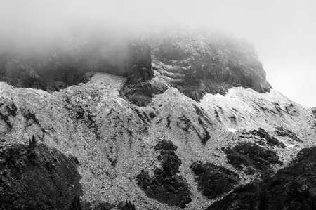 Snow Covered Peak の写真素材