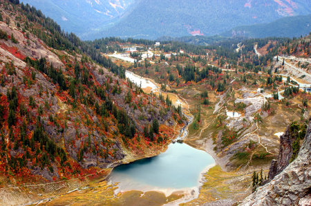 Pond at Mount Baker