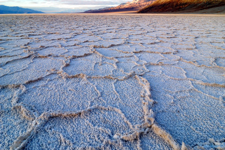 Bad Water Basin at Death Valley National Park in California