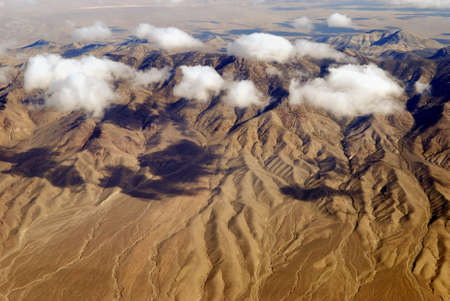 Areial View of Red Rock Canyon near Las Vegasの写真素材