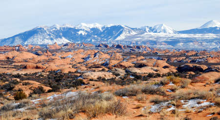 Landscape Pictures at Arches National Park in Utahの写真素材