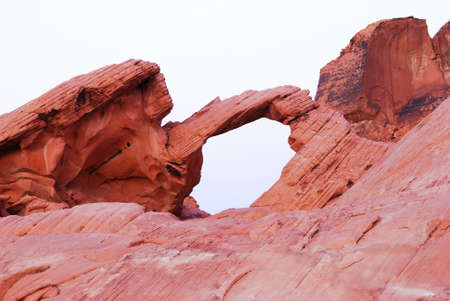 Rock Formation at Valley of Fire State Park near Las Vegas Nevadaの写真素材