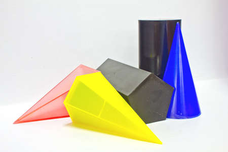 color of geometrical figureの写真素材