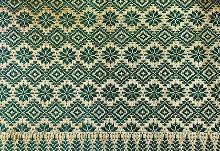 Thai pattern style on the wrapper in Thailand