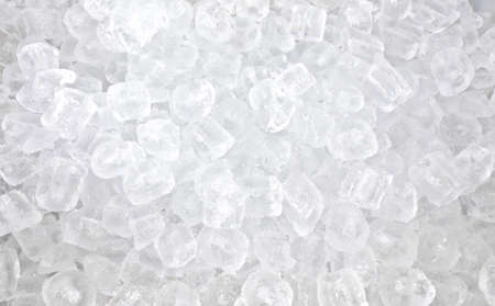 background with many ice cubesの写真素材