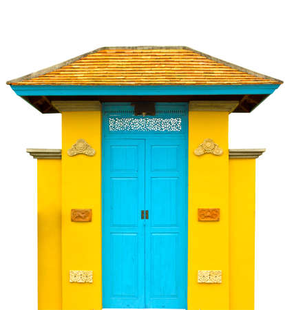 Thai style of the front door の写真素材