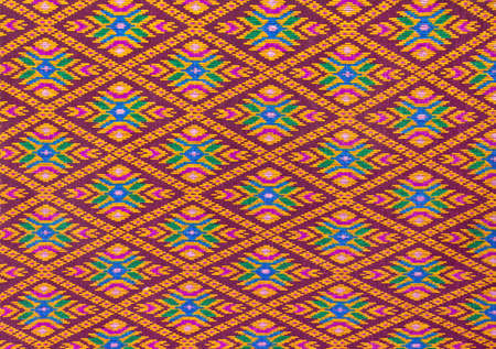 Thai pattern style on the wrapper in Thailandの写真素材