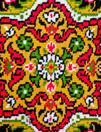 texture of carpet on the floorの写真素材