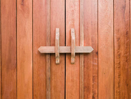 texture of wooden door for background, close up shotの写真素材