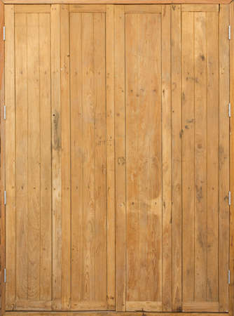 texture of wooden door for background, close up shotの写真素材