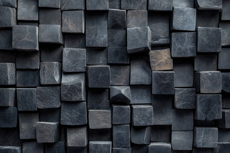 3D black cubes abstract background, dark geometric wall pattern --ar 3:2 --v 6.1 Job ID: 78e7efb8-fa14-4e81-9b30-4242d8fc032cの素材