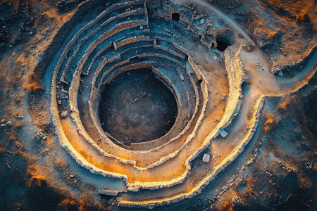 Aerial view of the ancient city of Masada in Israel, with an aerial photograph taken by a DJI Mini 3 Pro drone. --chaos 30 --ar 3:2 --quality 2 --stylize 250 --v 6.1 Job ID: e2469088-c922-4460-8036-bc5a6ec8c02bの素材