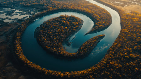 deep jungle river winding through tropical forest, vibrant and untouched --chaos 30 --ar 16:9 --v 6.1 Job ID: 38828f77-7e19-4e25-827a-417a7b72a964の素材